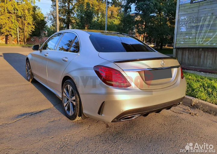 Спойлер AMG для Mercedes-Benz C-Class W205 седан