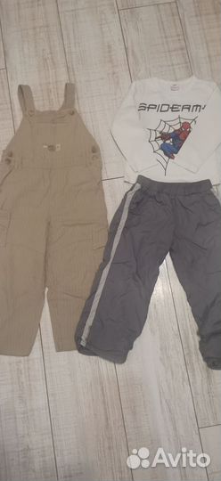 Вещи пакетом для мальчика 92 98