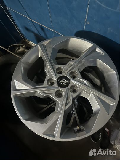 Литые диски r17 на hyundai tucson