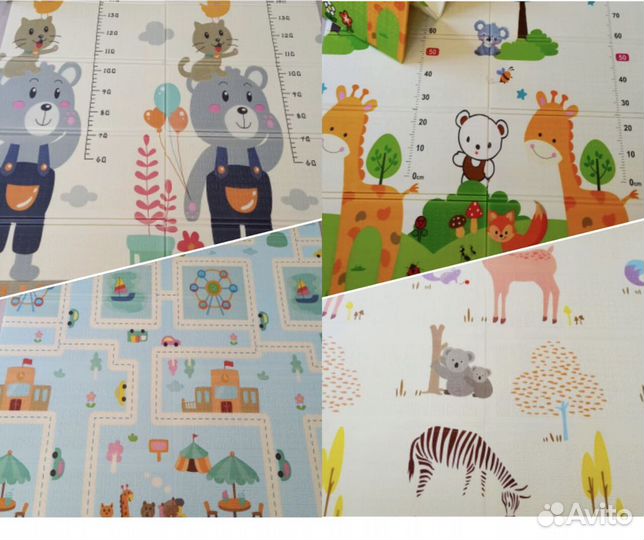 Детский коврик термоковрик для ползания