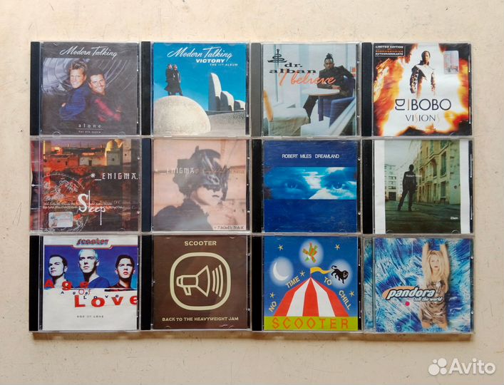 Аудио CD диски из 90-х