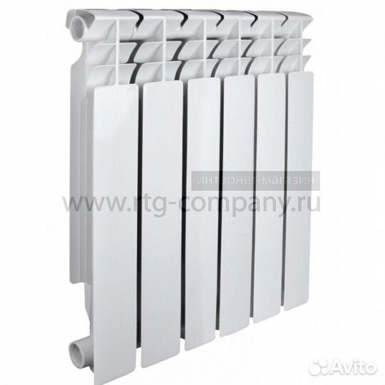 Радиатор биметаллический valfex optima 500 6-секци