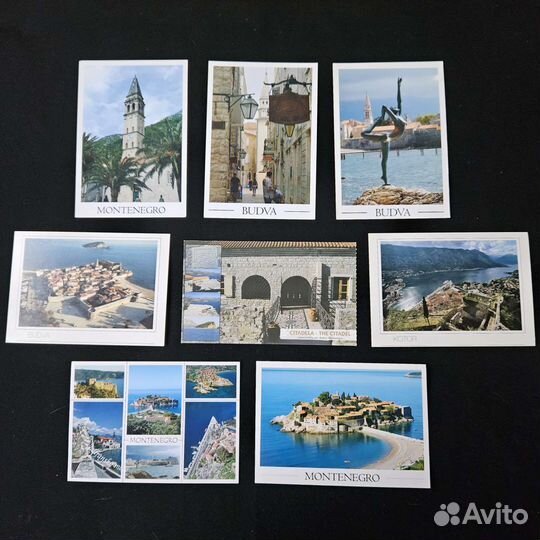 Почтовые карточки Черногория