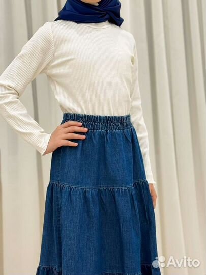 Юбка джинсовая детская