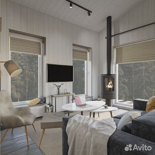 Загородные дома с прибылью от 186000 в мес