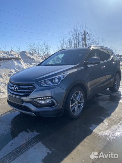 Hyundai Santa Fe 2.0 AT, 2017, 91 000 км