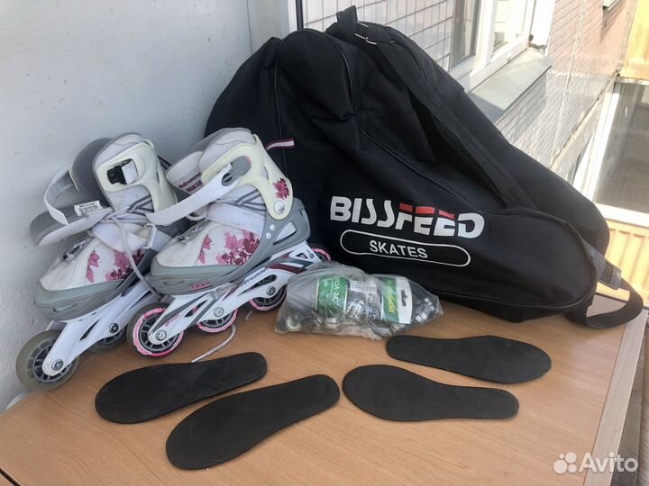 BladeRunner Ролики 32-35 размер с чехлом