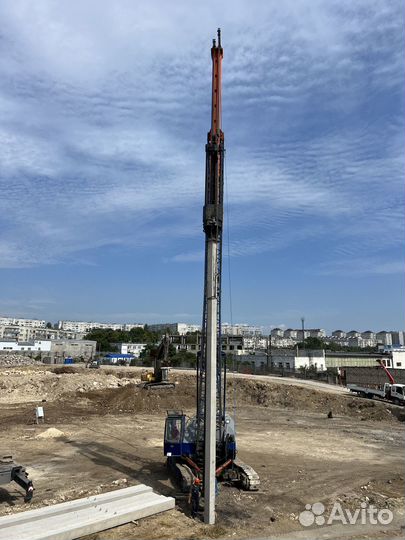 Забивка свай Сваебой Сваи забивные