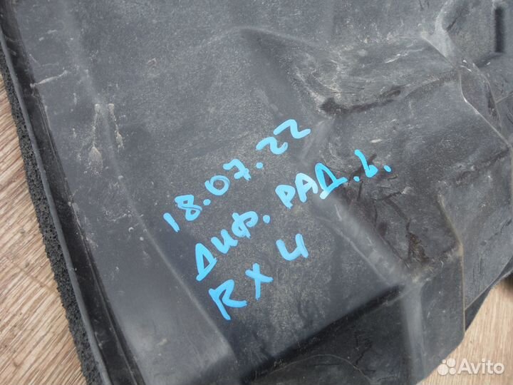 Дефлектор радиатора левый Lexus RX 4 2019