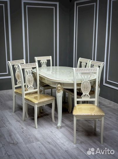 Стол и стулья от производителя. В наличии