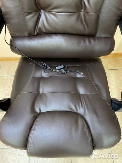 Офисное компьютерное кресло Экокожа