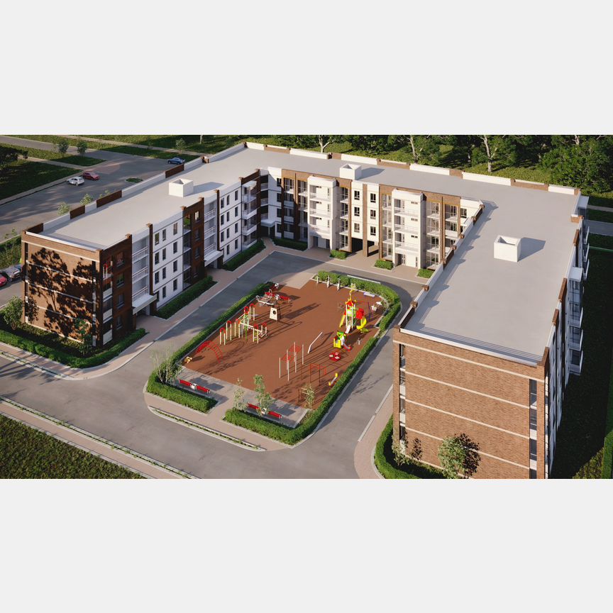 2-к. квартира, 59,1 м², 2/4 эт.