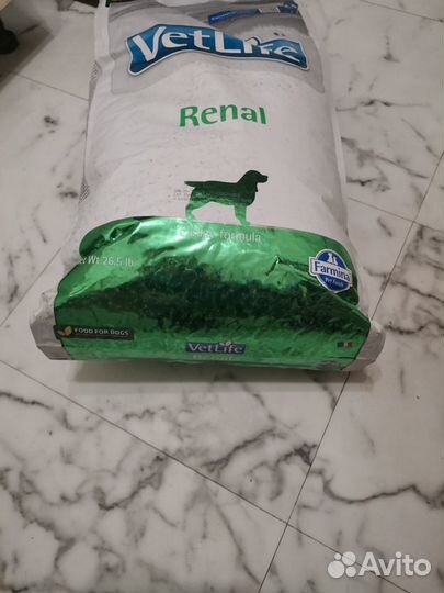 Сухой корм Farmina Vet life Renal для собак 12kg