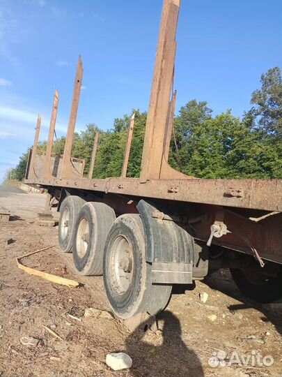 Полуприцеп лесовоз (сортиментовоз) Krone CL 403A, 1991