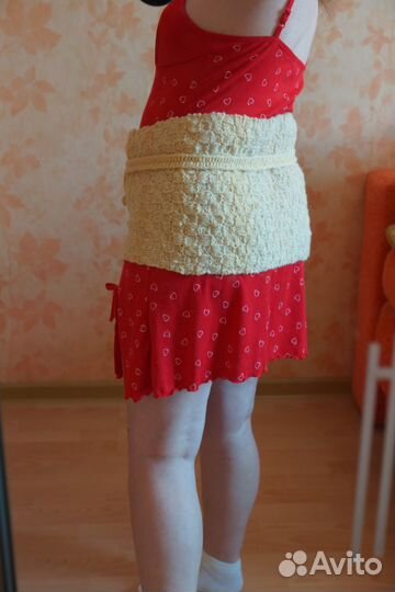 Лечебный пояс из шерсти Куйбышевской овечки с лано