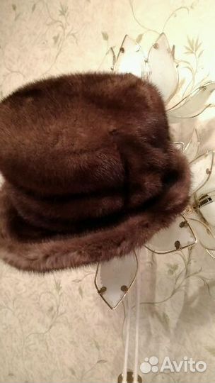 Шляпка женская зимняя норка