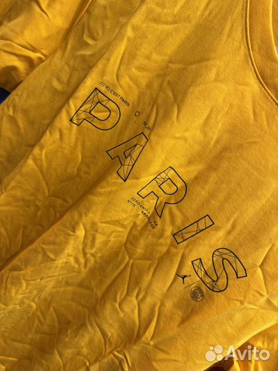 Футболка Jordan Paris Yellow (Европа)