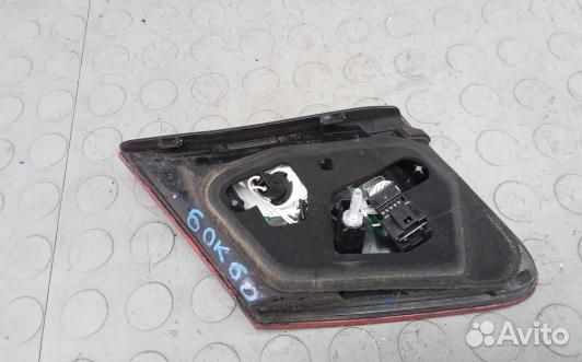 Фонарь левый крышки багажника mercedes benz E-class W212 (6OK60HR01)