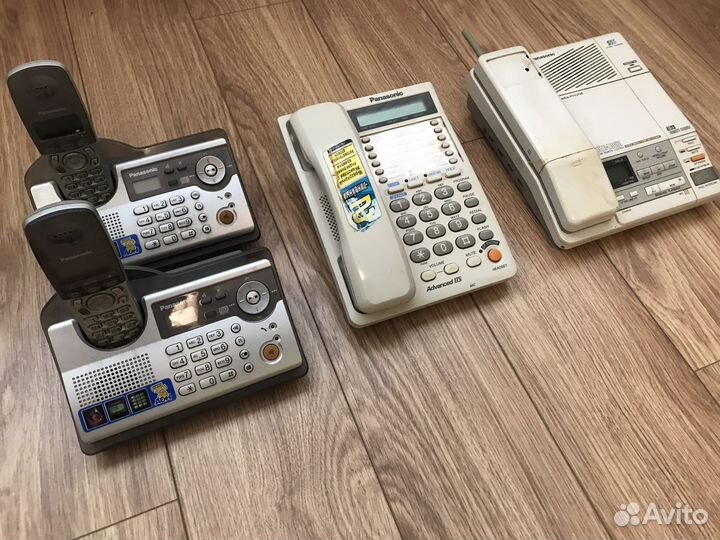 Беспроводной домашний телефон с трубкой