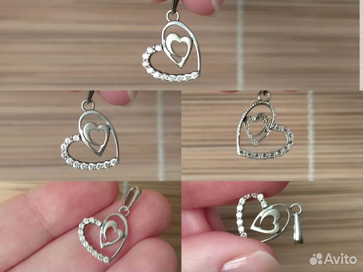 Серебро 925 серьги кольца кулон украшения пакетом