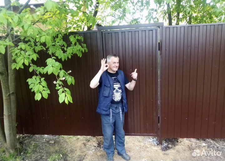 Забор из профнастила