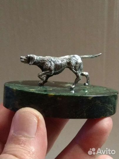 Статуэтка. Серебро