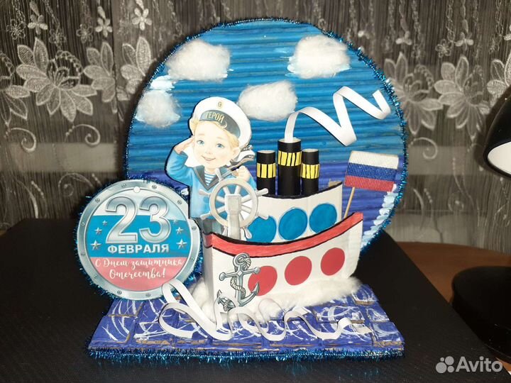 Поделки на 23 февраля в садик или школу