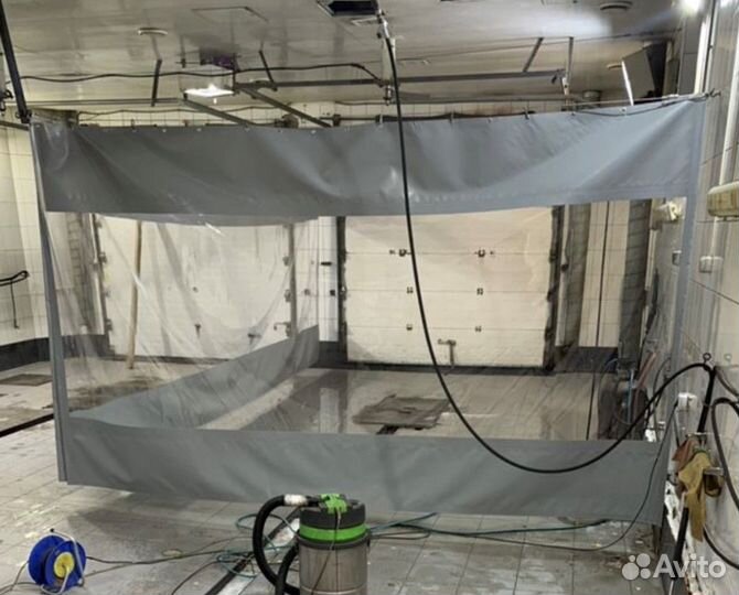 Шторы пвх прозрачные Шторы для автомойки