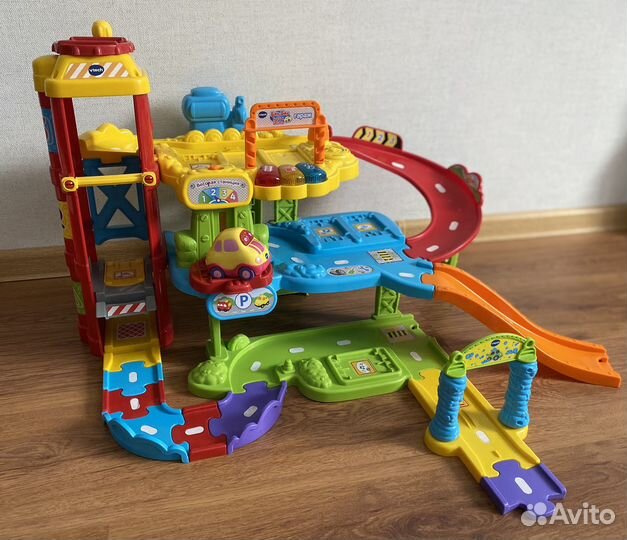 Vtech Игрушечный трек Гараж Бип-Бип