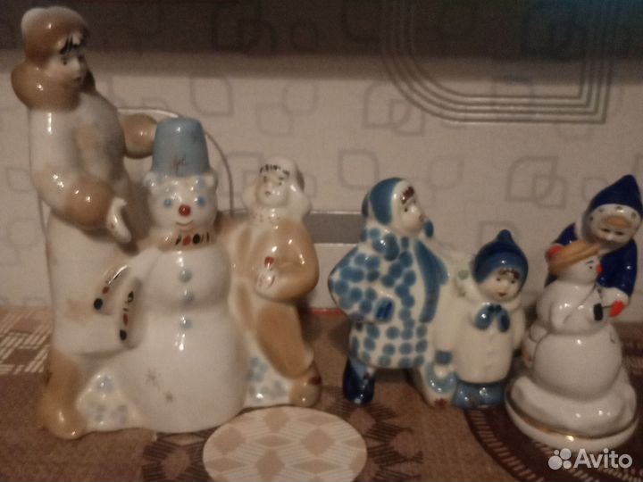 Фарфоровые статуэтки СССР