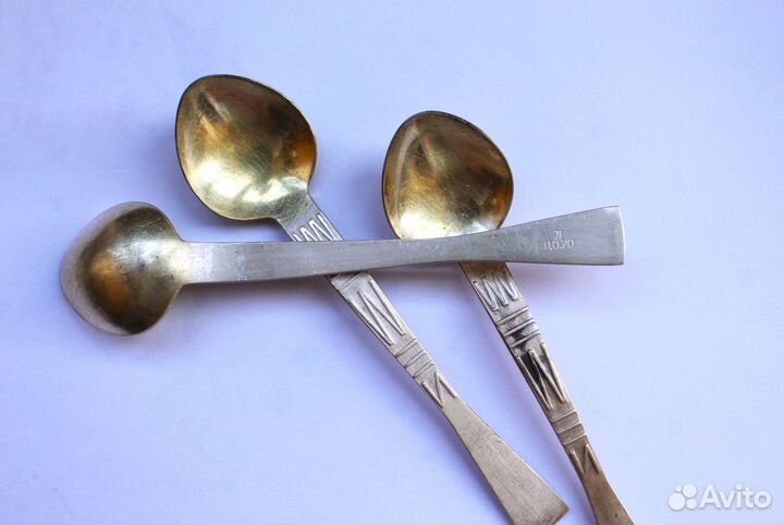 Ложки кофейные мельхиоровые СССР