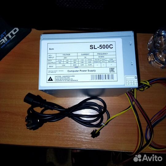 Блок питания 500W SL-500C