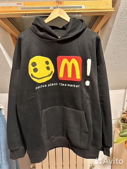 Худи Cactus Jack McDonalds черное (L-XL)