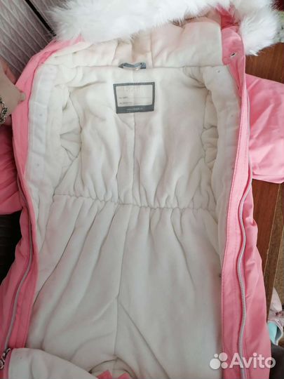 Зимний комбинезон для девочки