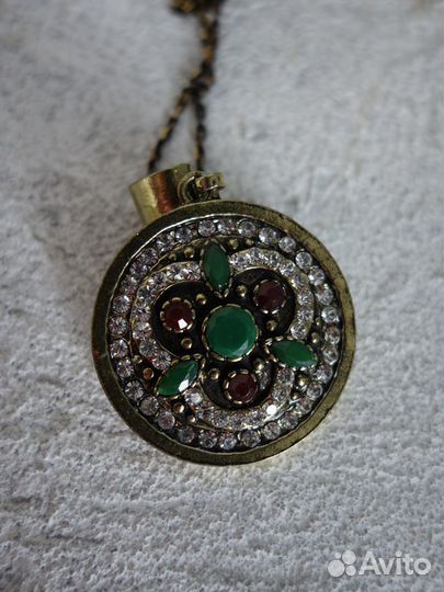 Eurobijoux стильная цепочка с кулоном