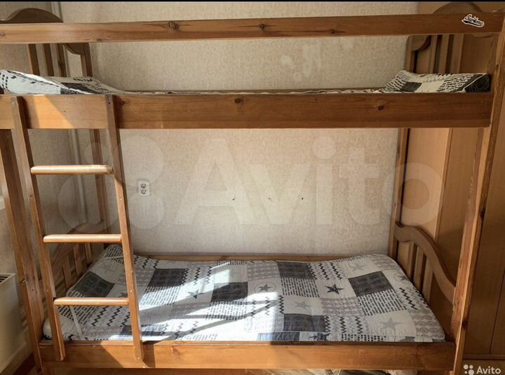 Комната 52 м² в 2-к., 4/5 эт.