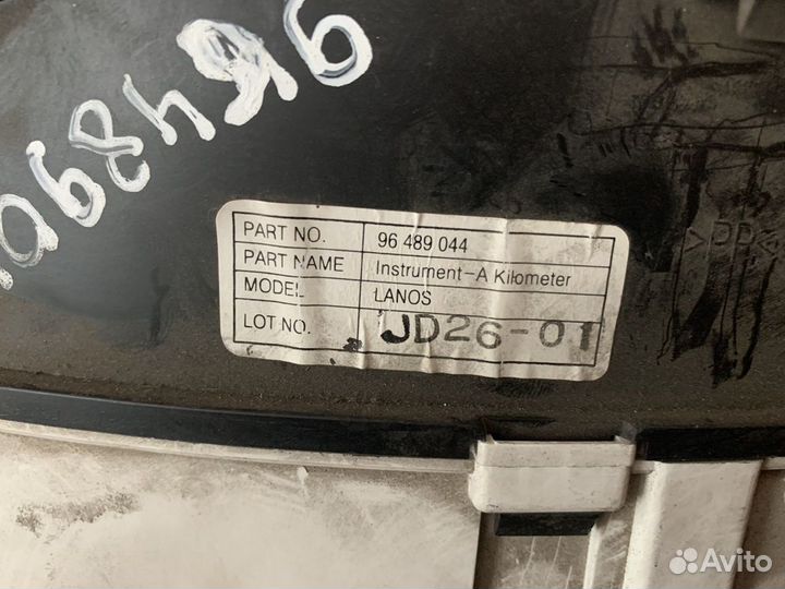 Панель приборов Шевроле Ланос, Сенс