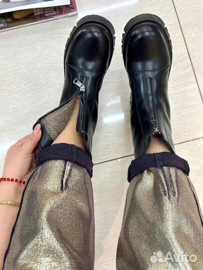 Сапоги ботинки новые женские зимние челси