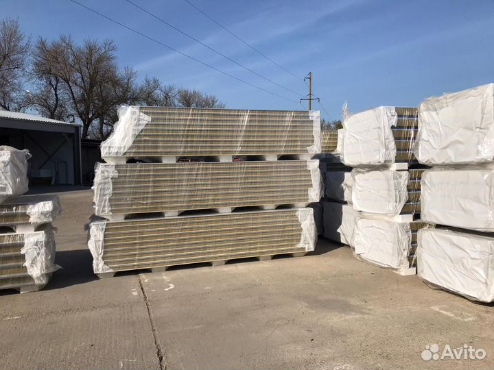 Сэндвич-панели для круглогодичного монтажа