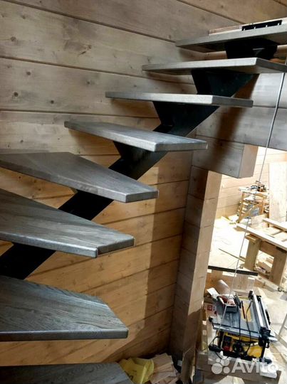 Обшивка ступеней Буком