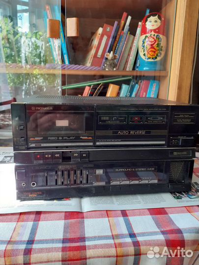 Pioneer музыкальный центр блок