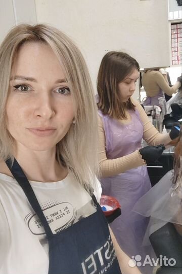 Обучение начинающих парикмахеров