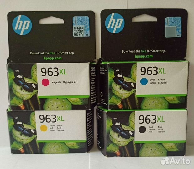 Картриджи струйные HP 963 оригинальные