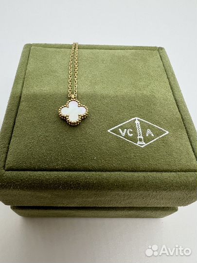 Колье Van Cleef mini sweet alhambra