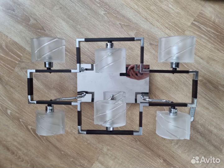 Люстра потолочная бу