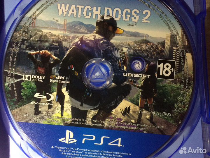 Игра для приставки ps4 “Watch dogs 2”