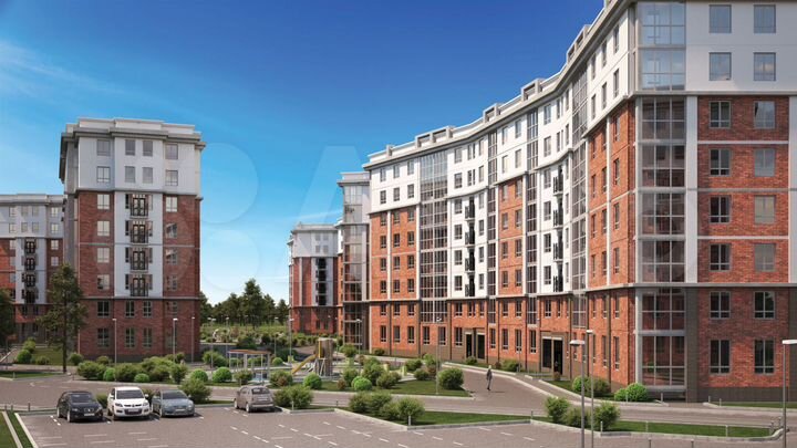 3-к. квартира, 69,2 м², 7/8 эт.