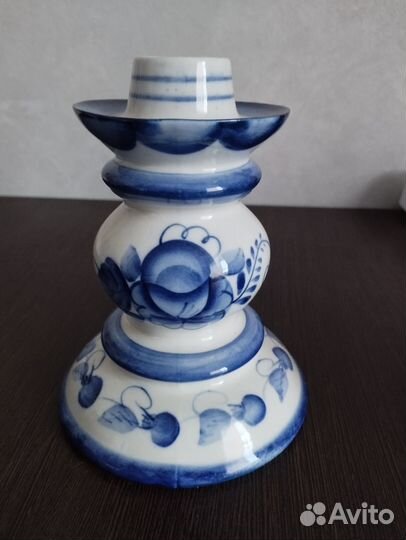 Чайнецы и подсвечник гжель СССР