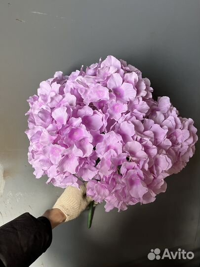 Гортензия искусственная для свадьбы и декора.бол