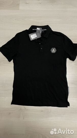 Поло philipp plein черный